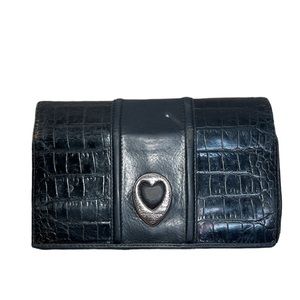 Brighton Black Textured Wallet